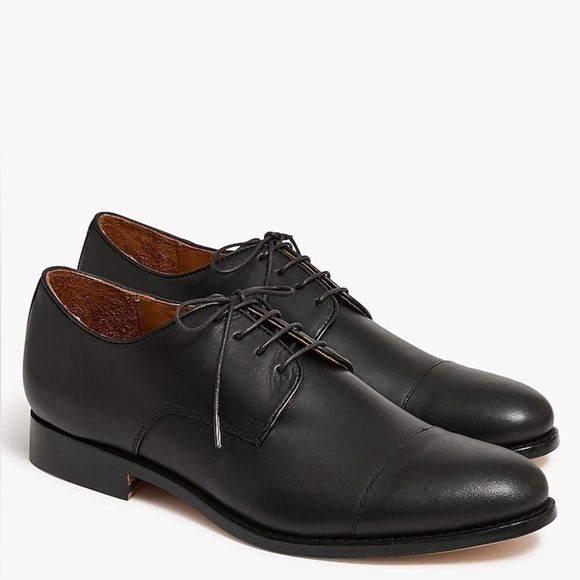 J Crew Leather cap toe shoes BS113